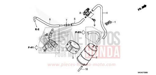 CUVETTE NC750DH de 2017